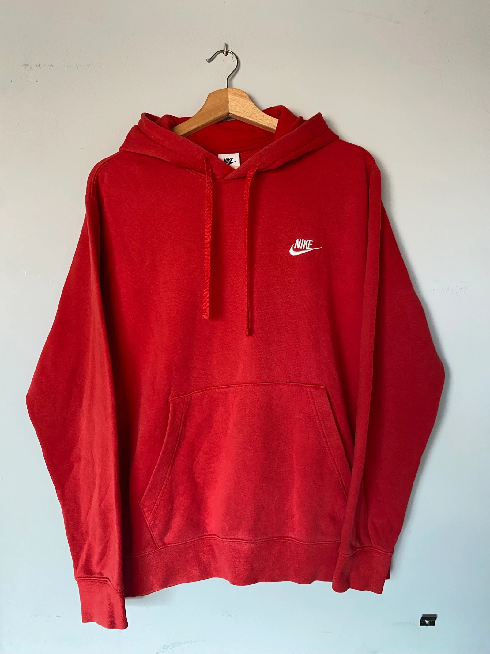 sudadera nike roja